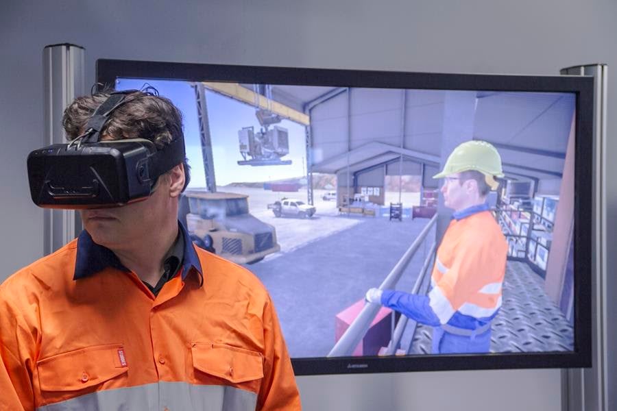 Immersive VR training Bismart