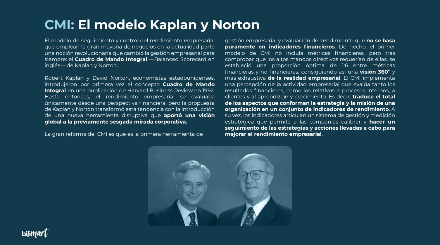 cuadro de mando integral de Kaplan y Norton