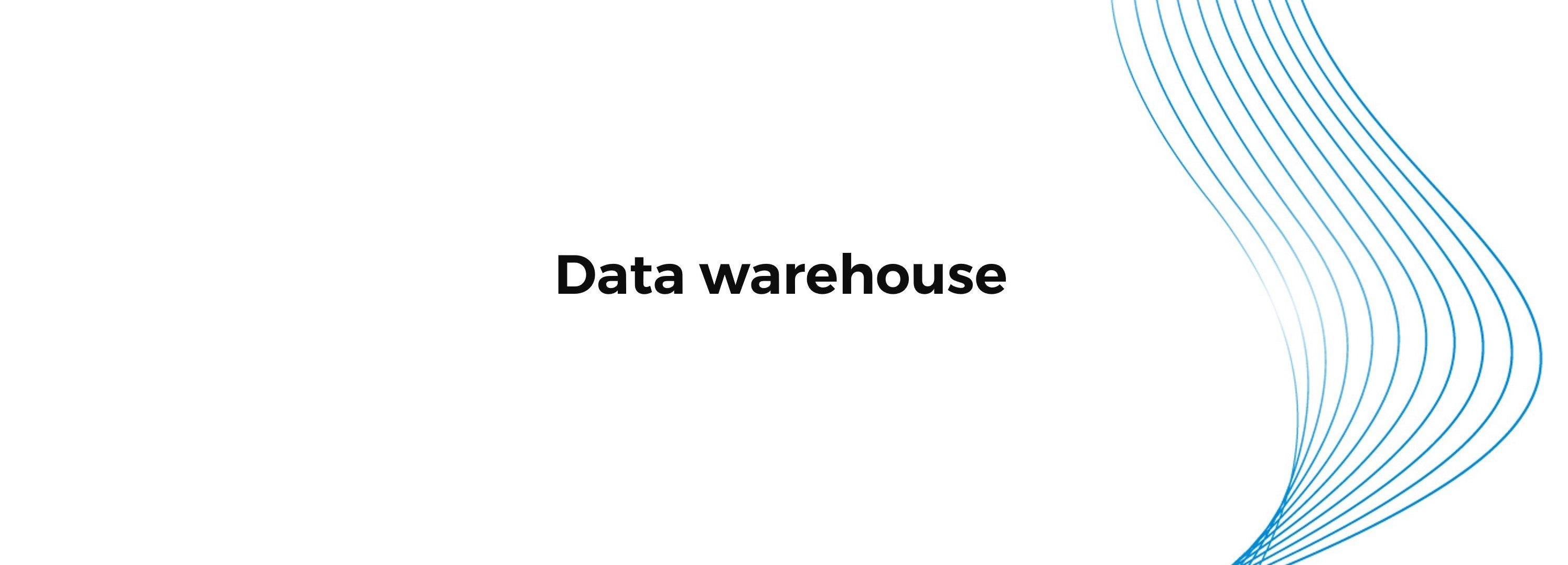 data warehouse qué es y para que sirve