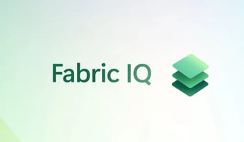 Logo de Fabric IQ, la capa semántica de Microsoft Fabric para inteligencia empresarial y contexto de datos