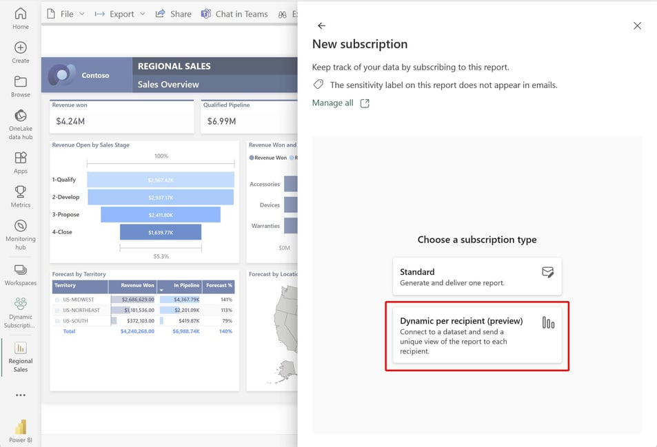 power bi dynamic subscriptions 1