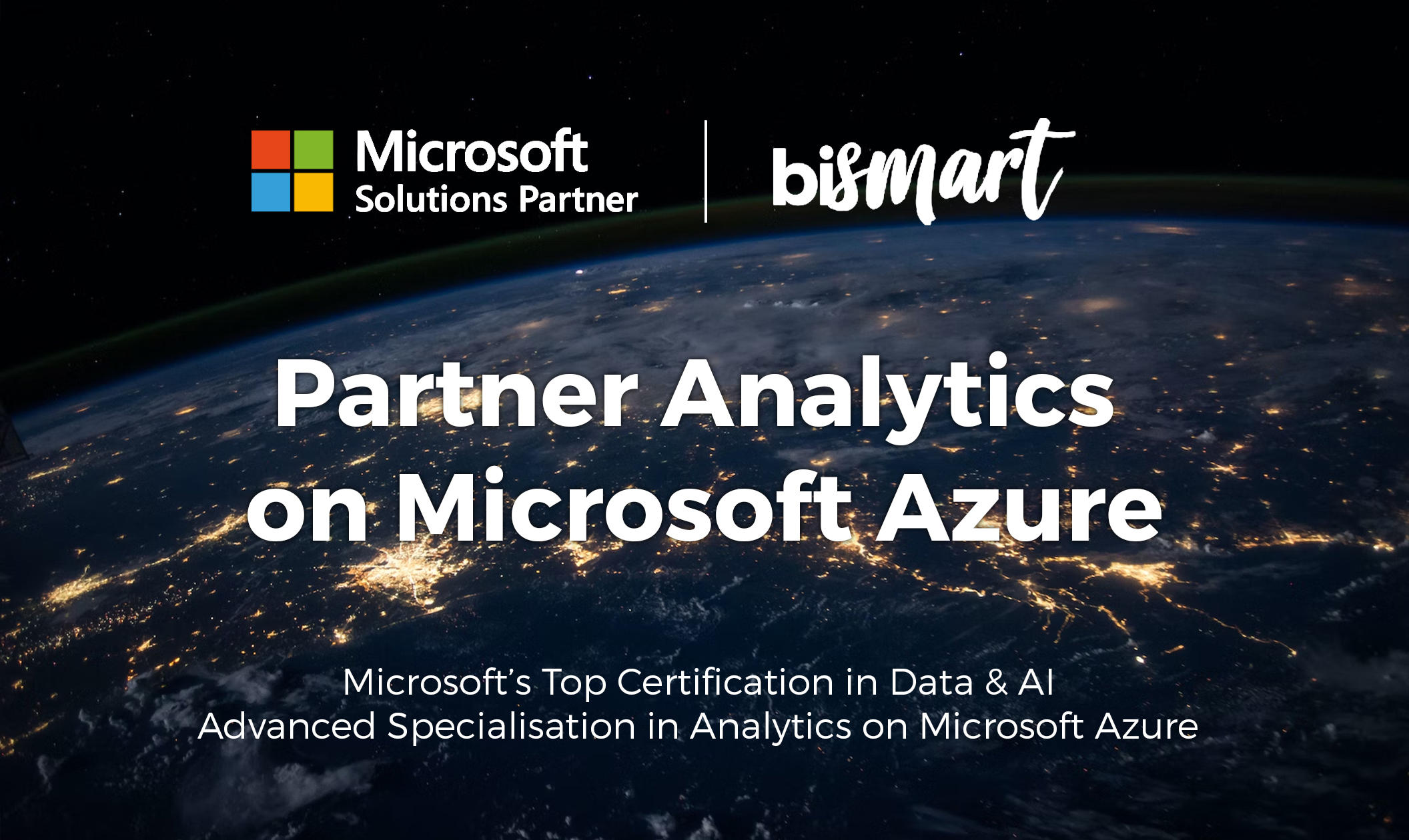 Bismart achieves Specialization 'Analytics on Microsoft Azure'